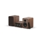 PURE Classic Stereo Mini Oλοκληρωμένο Hχοσύστημα με Bluetooth, Coffee Brown / Walnut