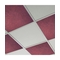 Audiodesigner Colour Ceiling Panels Red/Black Χωνευτά Ηχοαπορροφητικά Πάνελ Οροφής 60x60x2,5 cm (6 Τεμάχια)