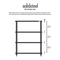 Solidsteel S2-4 Hi-Fi Stereo Rack