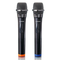 Lenco MCW-020BK Ασύρματο Μικρόφωνο με Wireless Receiver - σετ 2 μικροφώνων