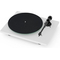 Pro-Ject T1 EVO (Ortofon OM 10e) - White Satin