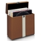 Lenco Carrying Suitcase for 30 records / White