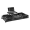 U91111BL Ultimate Flight Case Set AlphaTheta CDJ-3000X/DJM-A9 Black Plus (Laptop Shelf + Wheels) - (8720908562043)