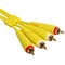 UDG U97003YL ULTIMATE AUDIO CABLE SET RCA-RCAYL 3M