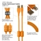 UDG U95005OR Ultimate Audio Cable USB 2.0 A-B Orange Angled - 2m
