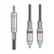 Citronic S3J-2R150 Καλώδιο Ήχου 3.5mm TRS Jack-2 x RCA Plugs 1,5m (Τεμάχιο)