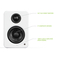 Kanto Audio YU2 Pure Matte White