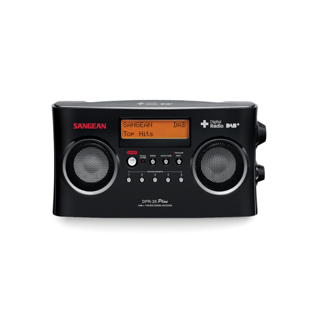 Sangean DPR-25+ Black