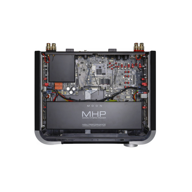 Moon 371 Network Player / Amplifier - Black