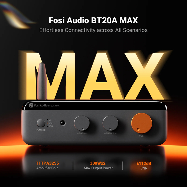 Fosi Audio BT20A MAX - Power supply 48V A5