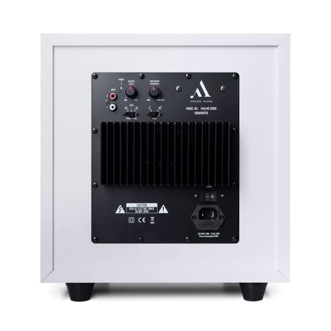 Argon Audio MALMÖ SUB 10 Ενεργό Subwoofer 10" 100W RMS White (Τεμάχιο)