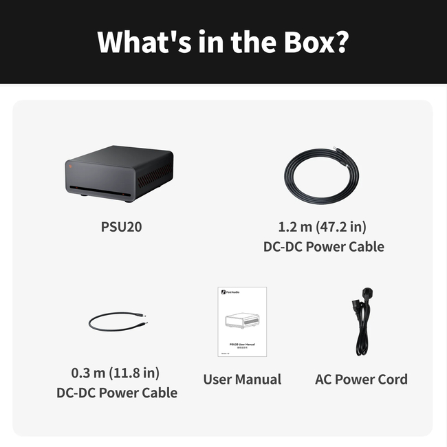 Fosi Audio PSU20 Linear Power Supply 40 watt