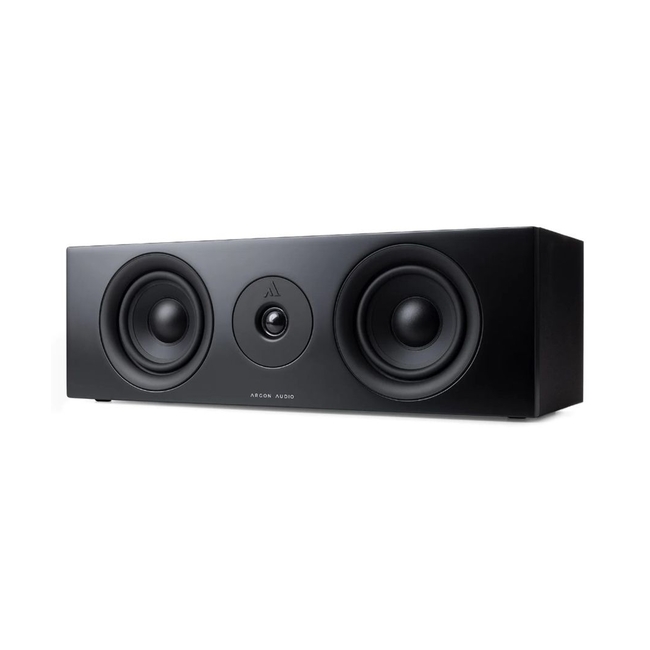 Argon Audio Forus C Κεντρικό Ηχείο 2 x 4'' Black (Τεμάχιο)
