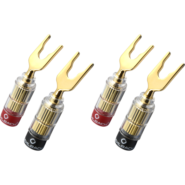 Oehlbach 3023 Solution Lug Cable lug connector for loudspeaker (4 Τεμάχια)
