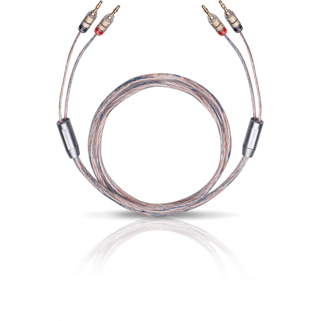 Oehlbach Twin Mix One Καλωδίωση  Ηχείων 2 x 3.0 mm² με διχάλες 2m (Τεμάχιο)