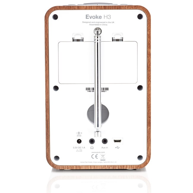 PURE Evoke H3 Ψηφιακό Pαδιόφωνο DAB+ και Bluetooth - Kαρυδιά