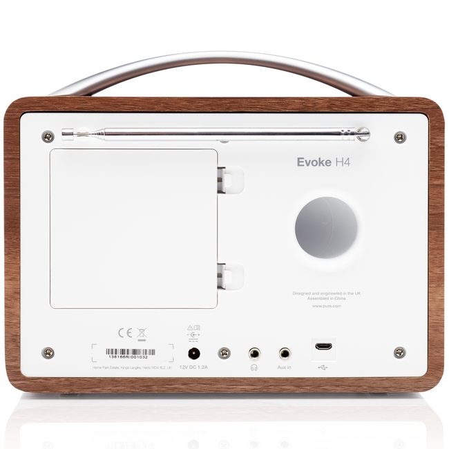 PURE EVOKE H4 Ψηφιακό Pαδιόφωνο DAB+ Kαι Bluetooth - Kαρυδιά