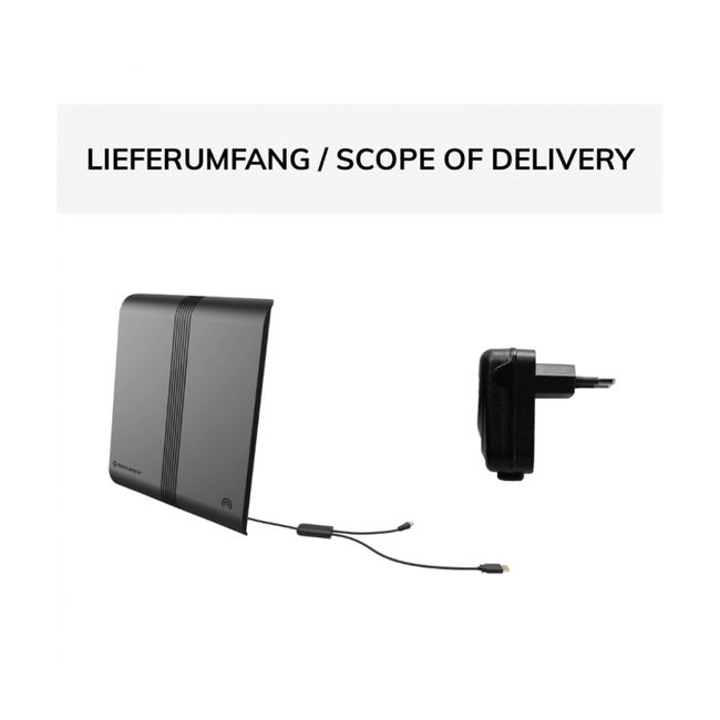 Oehlbach Scope Audio Εσωτερική Κεραία για DAB+ Μαύρο (Τεμάχιο)