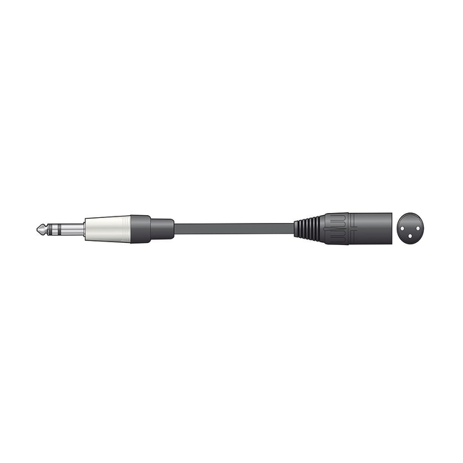 S6J-XM300 Kαλώδιο Ήχου 6.3mm TRS Jack Plug - XLR Male 3m (Τεμάχιο)