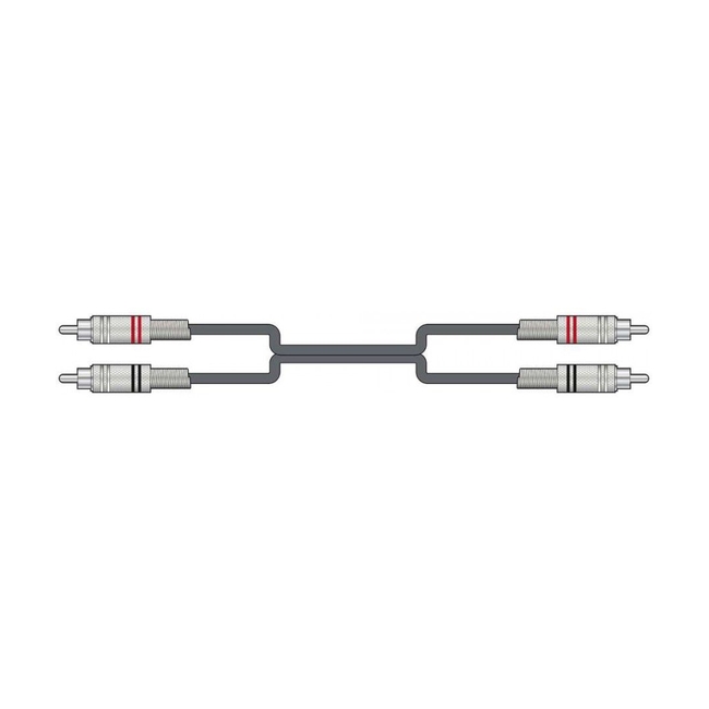 Citronic 2R-2R150 Καλώδιο Ήχου 2 x RCA  - 2 x RCA 1.5m (Τεμάχιο)