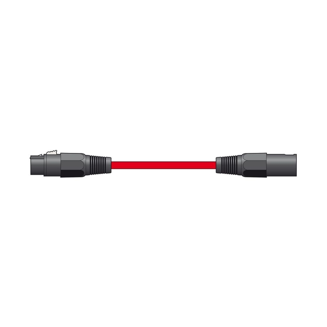 XF-XM150RD Καλώδιο Μικροφώνου XLR Θηλυκό - XLR Αρσενικό 1.5m Κόκκινο (Τεμάχιο)