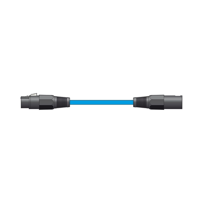 XF-XM150BL Καλώδιο Μικροφώνου XLR Female - XLR Male 1,5m Μπλε (Τεμάχιο)