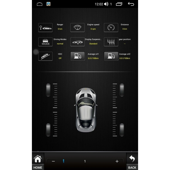DIGITAL IQ TOP 1931_CPA (12.1inc) MULTIMEDIA TESLA for LAND ROVER RANGE ROVER SPORT mod. 2004-2010