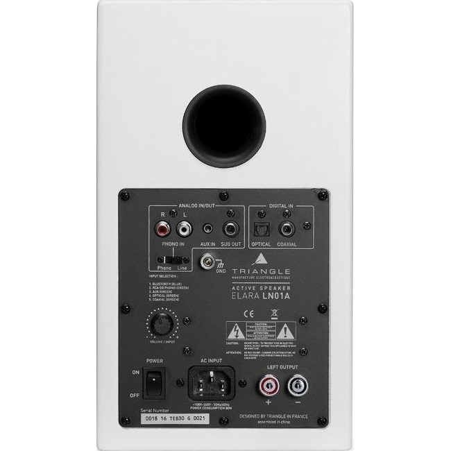 Triangle Elara LN01A White (Ζεύγος)