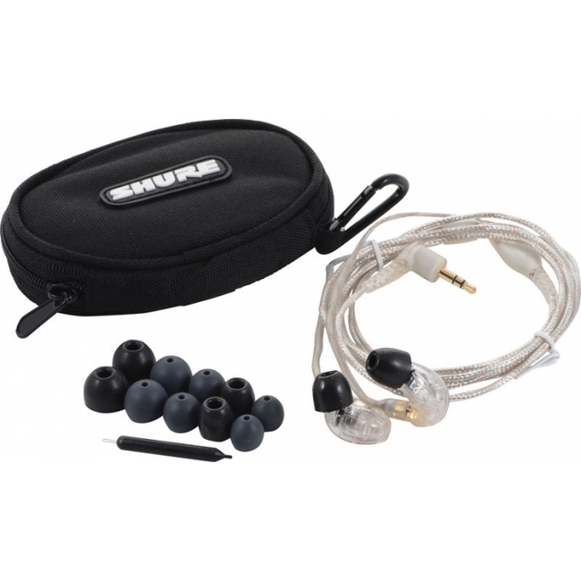 Shure SE215 CL -Professional Sound Isolating In-ear (Διάφανο)