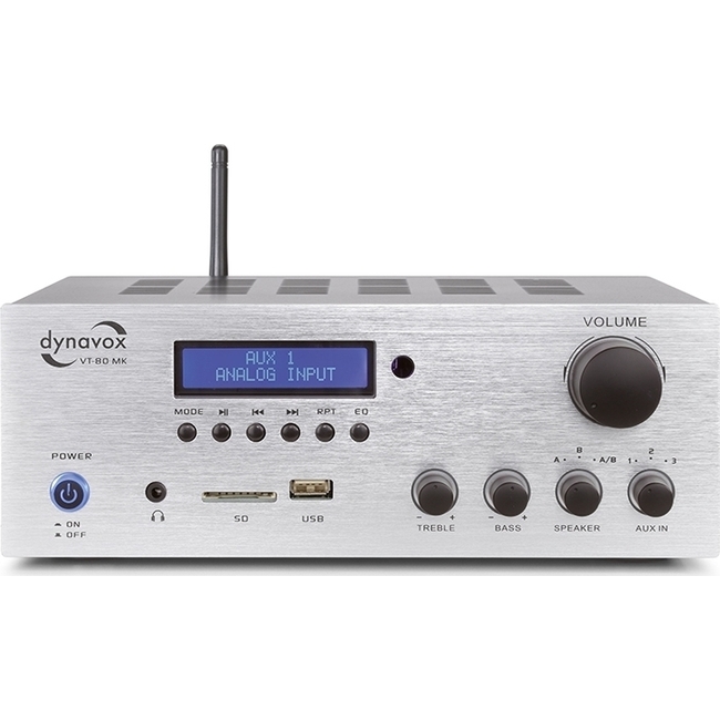 Dynavox VT-80 mk SD / USB  Silver -207679-