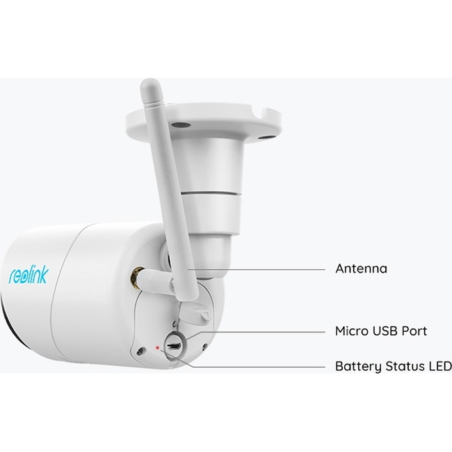 Reolink Argus Eco Wi-Fi 1080p Αδιάβροχη