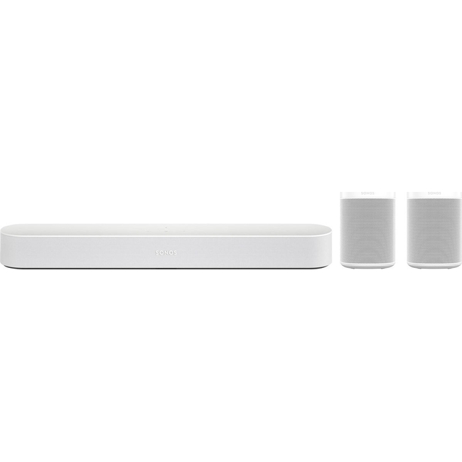 Sonos Beam 5.0 Surround Set  Beam Gen2 + 2xOne SL - White