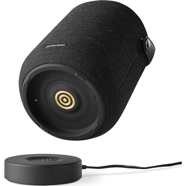 Harman Kardon Citation 200, Voice-activated Portable speaker, Google Assistant Black