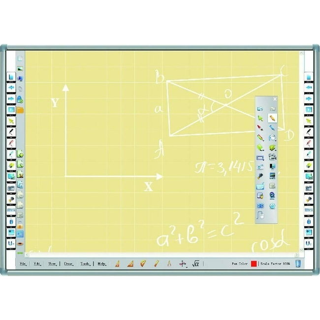InTech Διαδραστικός Πίνακας Αφής TI-4187W IR 80" 10p Multitouch 
