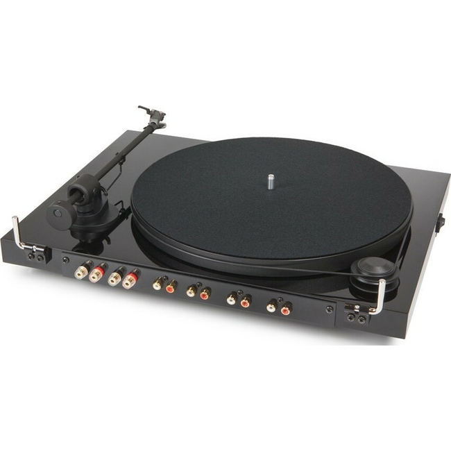 Pro-Ject Juke box E ΒΤ Black  / Ortofon Om 5e - Belt Drive - Με προενισχυτή 