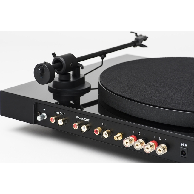 Pro-Ject Juke box E ΒΤ Black  / Ortofon Om 5e - Belt Drive - Με προενισχυτή 
