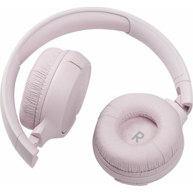 JBL Tune 510BT Pink On-Ear Bluetooth Headphones Earcup control