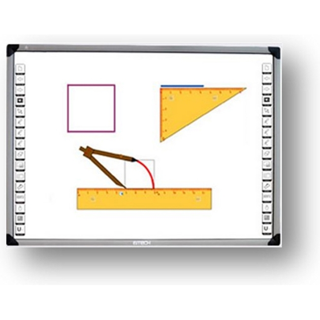 InTech Διαδραστικός Πίνακας Αφής TI-4187W IR 80" 10p Multitouch 