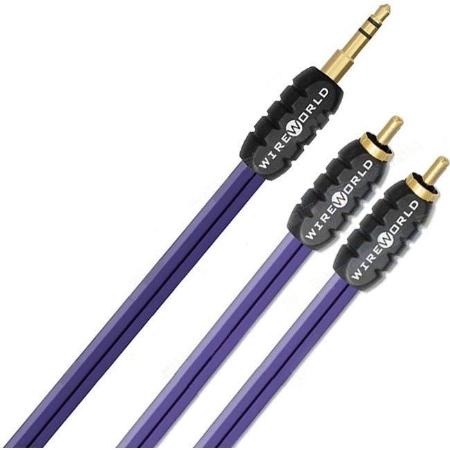 Wireworld Pulse Mini Jack to RCA - 1m