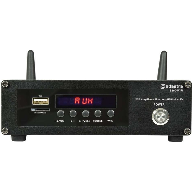 Adastra S260-WIFI Ενισχυτής Internet Streaming 2x60W RMS (Τεμάχιο)