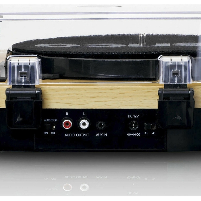 Lenco LS-40 Wood - Belt Drive - Με ενισχυτή + Ηχεία