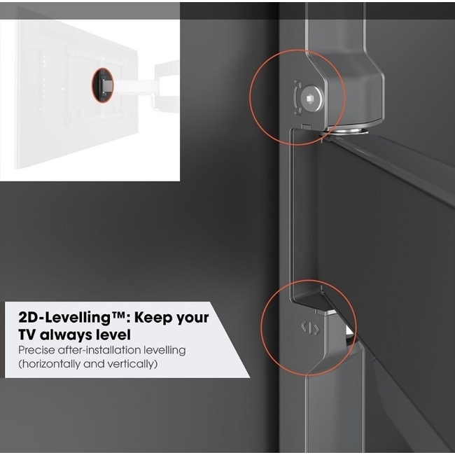 Vogel's TVM 5645 Black FULL-MOTION+ 180° (40''-77'') 8712285348006