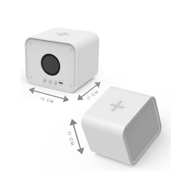 SOUND CRUSH BOOX White Aσύρματο ηχείο Bluetooth 5W