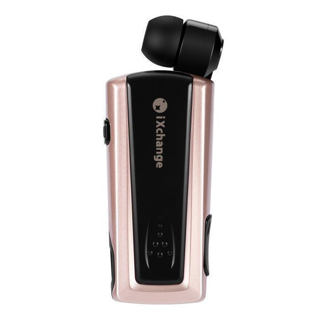iXchange UA27 Retractable BT Mini Headset - Gold