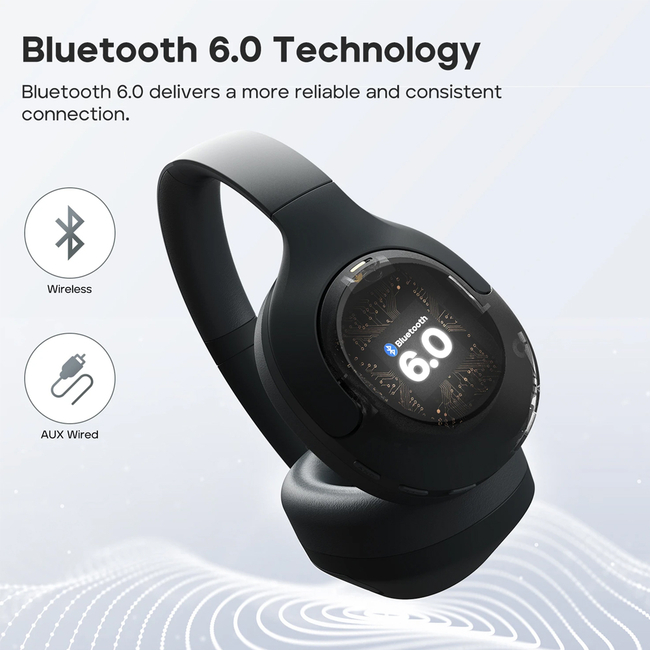 Tribit QuietPlus 81 Ασύρματα / Ενσύρματα Over Ear