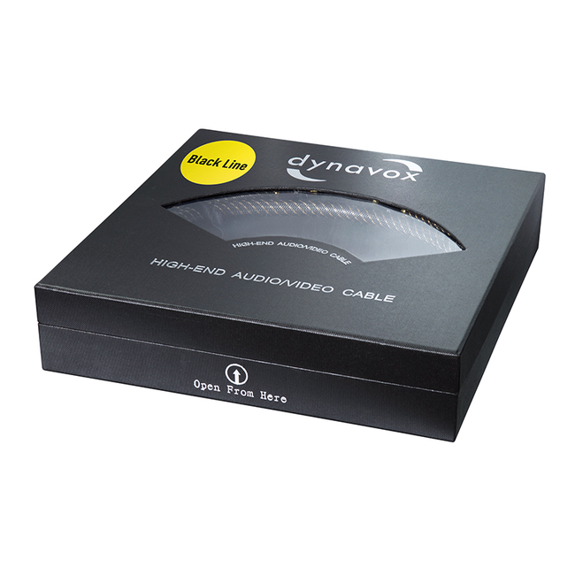 Dynavox Black Line RCA (207481) High-End - 1.5m