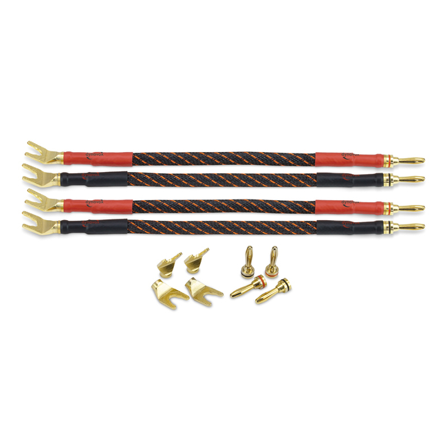 DYNAVOX 208042 Bi-Wire cable bridges (set of 4)