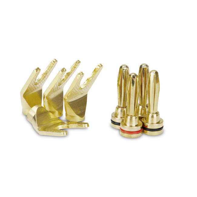 DYNAVOX 208042 Bi-Wire cable bridges (set of 4)