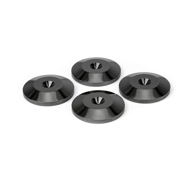 Dynavox Πατάκι Ακίδων Spike Pads 208048 - Black (set of 4)