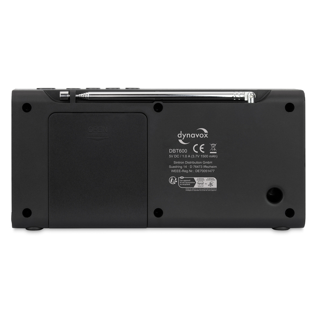 DYNAVOX 208053 DBT200 BLUETOOTH/ALARM
